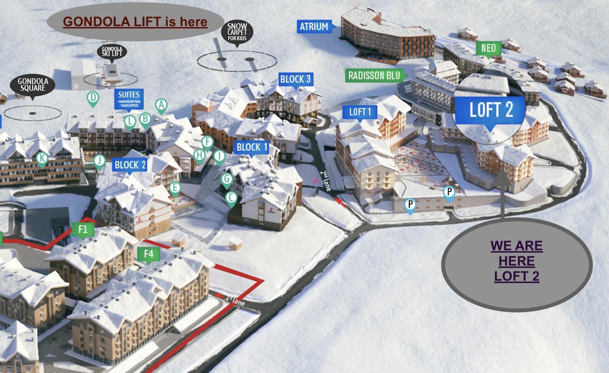 New Gudauri Voyage Apartments By Gondola Стая снимка